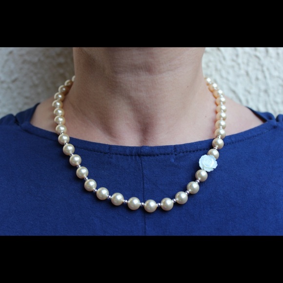 NWT stunning necklace gold plated 10 thousands - Picture 5 of 6